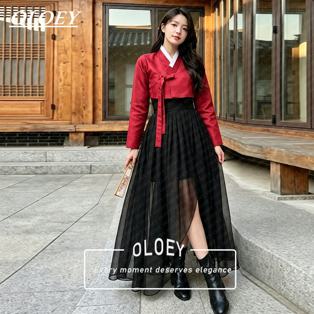 Hanbok Modern Set - OLOEY Modern Short Concert Hanbok Set