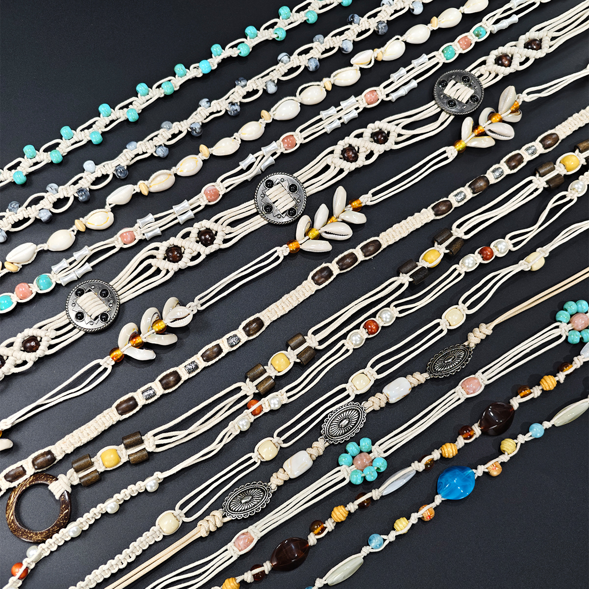 Ethnic Fashion Trend - Bohème Ethnic Floral Waist Chain For