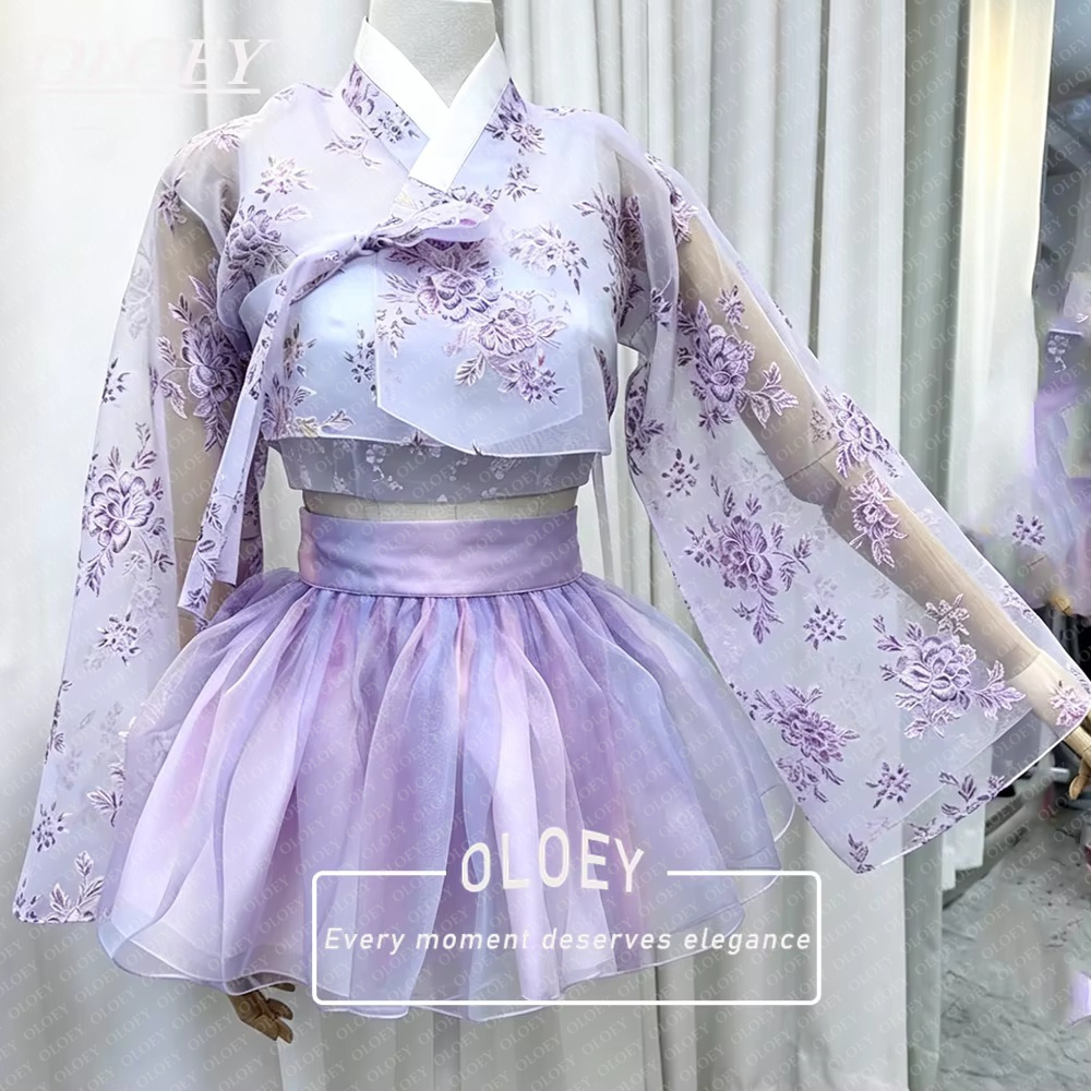 Hanbok Modern Set - OLOEY Vintage 2026 Short Hanbok 3