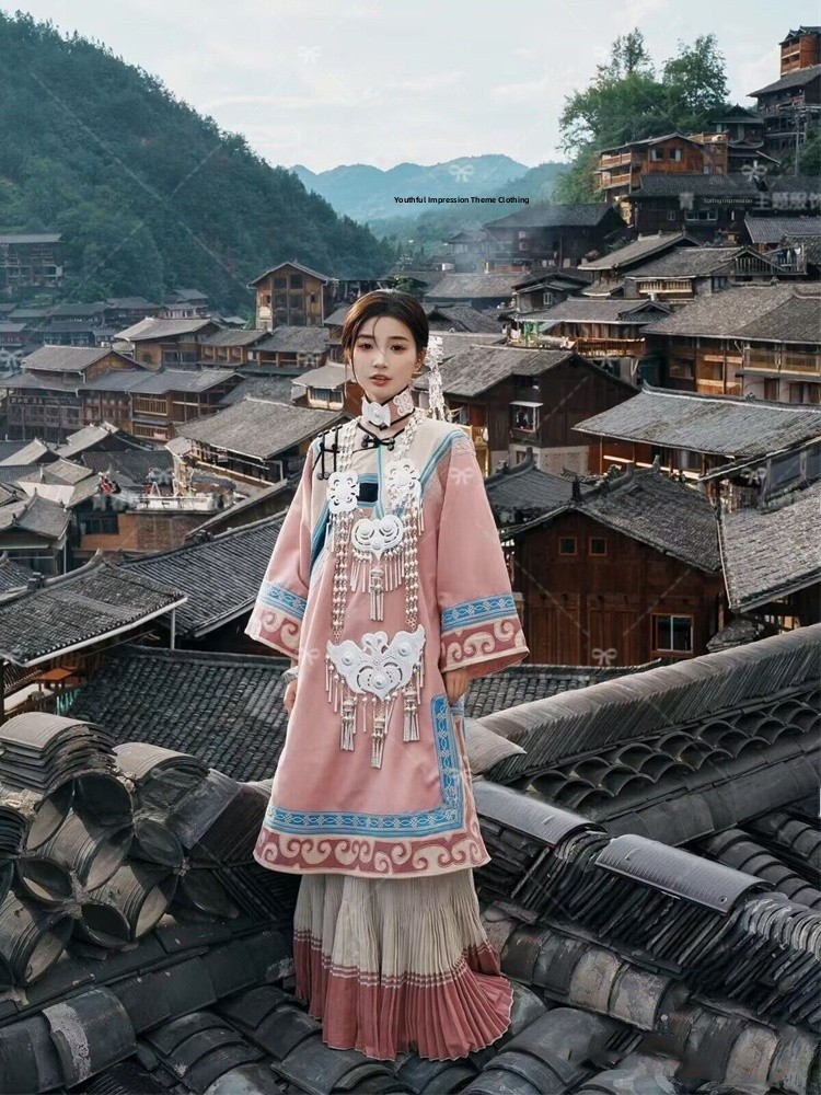 Ethnic Fashion Shoot - Pink Ethnic Style Clothing for Girls
