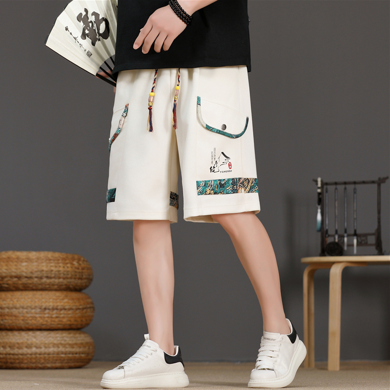 Urban Ethnic Fashion - Ice Silk Men's Short Pants 2025