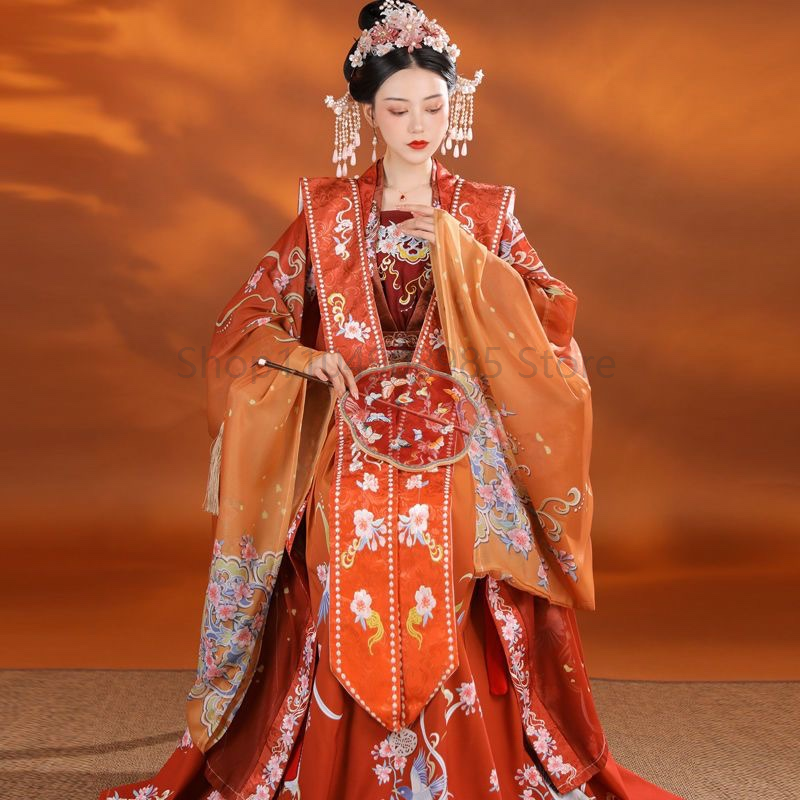 Hanbok Modern Set - Queen Costume Modern Hanfu Women Chinese