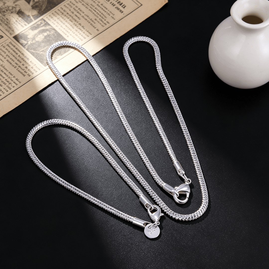 Ethnic Fashion Boutique - New arrive 40-60cm 925 sterling Silver