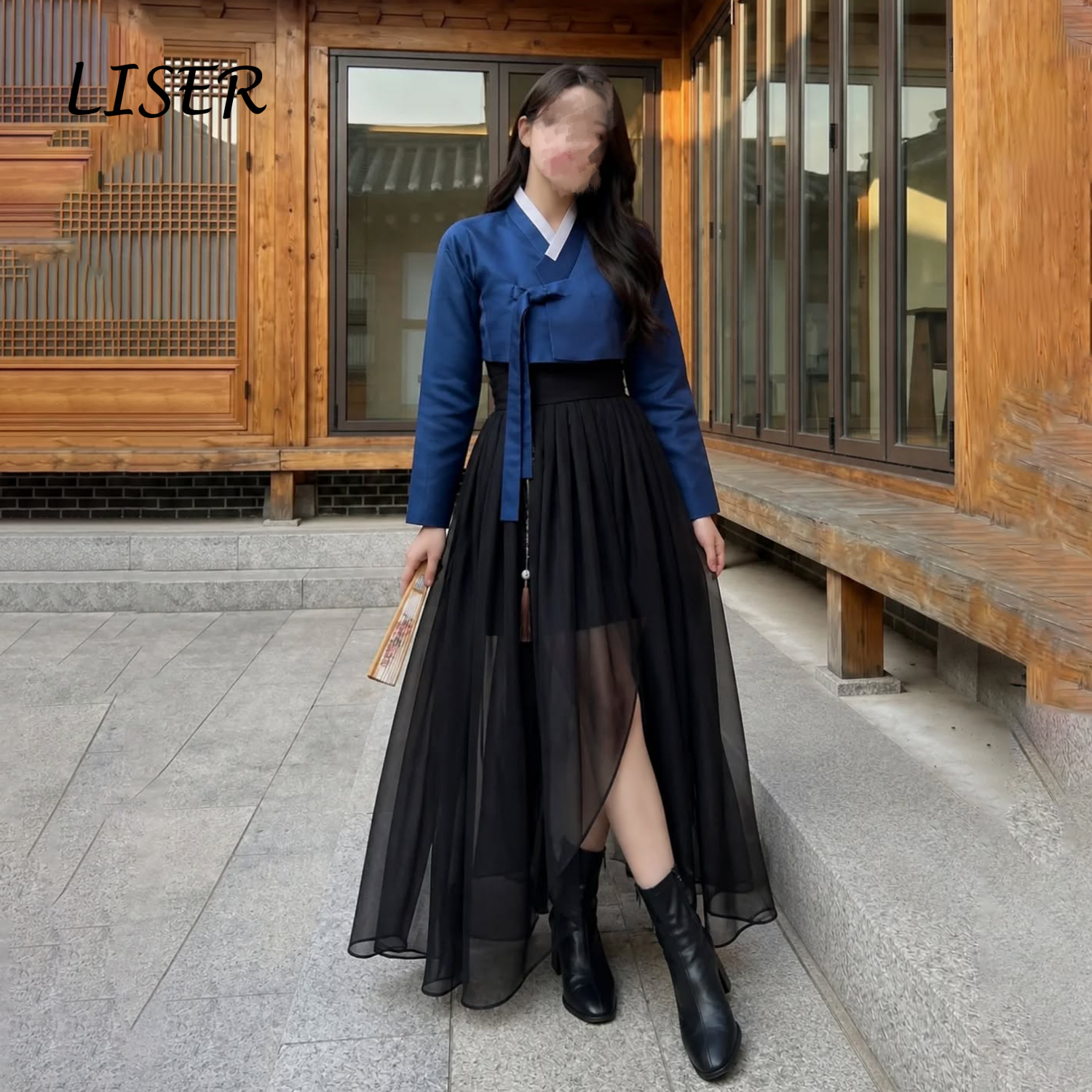 Hanbok Modern Set - Liser Customized Modern Korean Hanbok Two