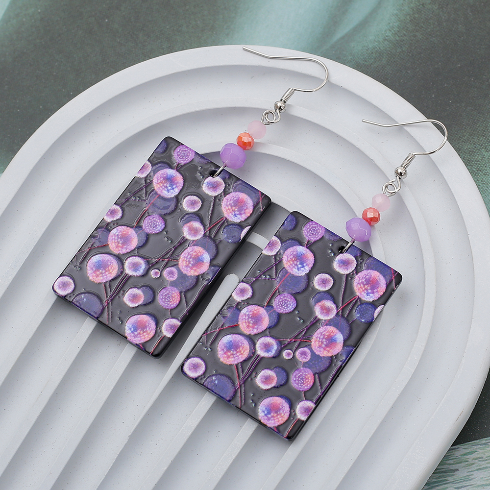 Purple Dandelion 3D Printing V - Ethnic Fashion Trends 2026 评论和价格