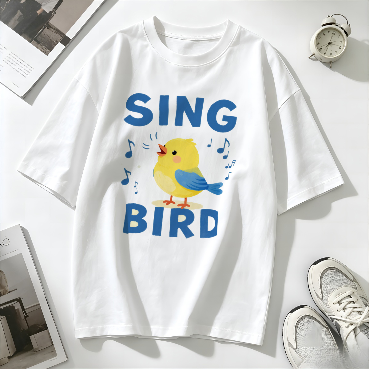 T Shirts Autumn Green Textile  - Urban Ethnic Fashion 评论和价格