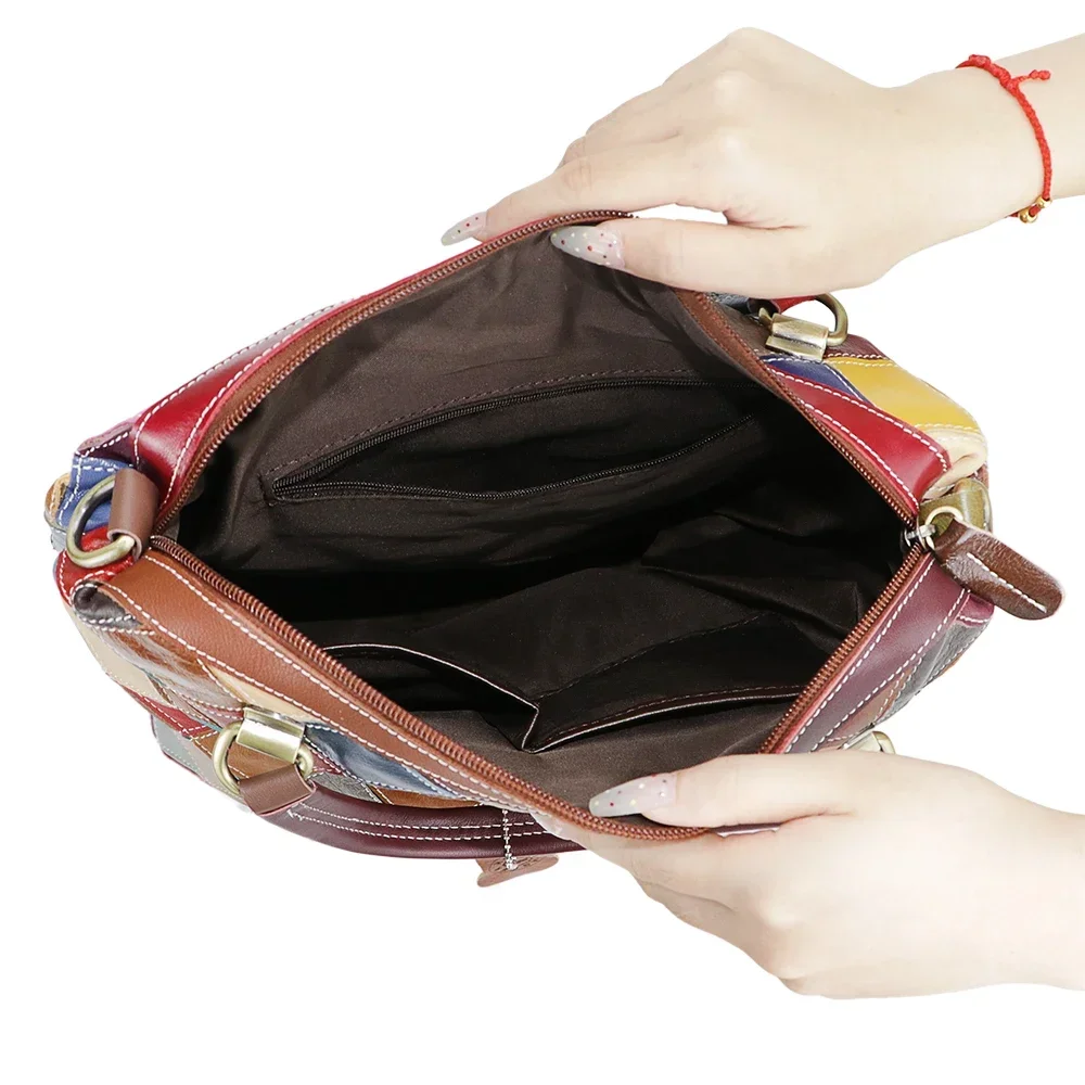 Luxury Genuine Leather Backpac - Urban Ethnic Fashion 评论和价格