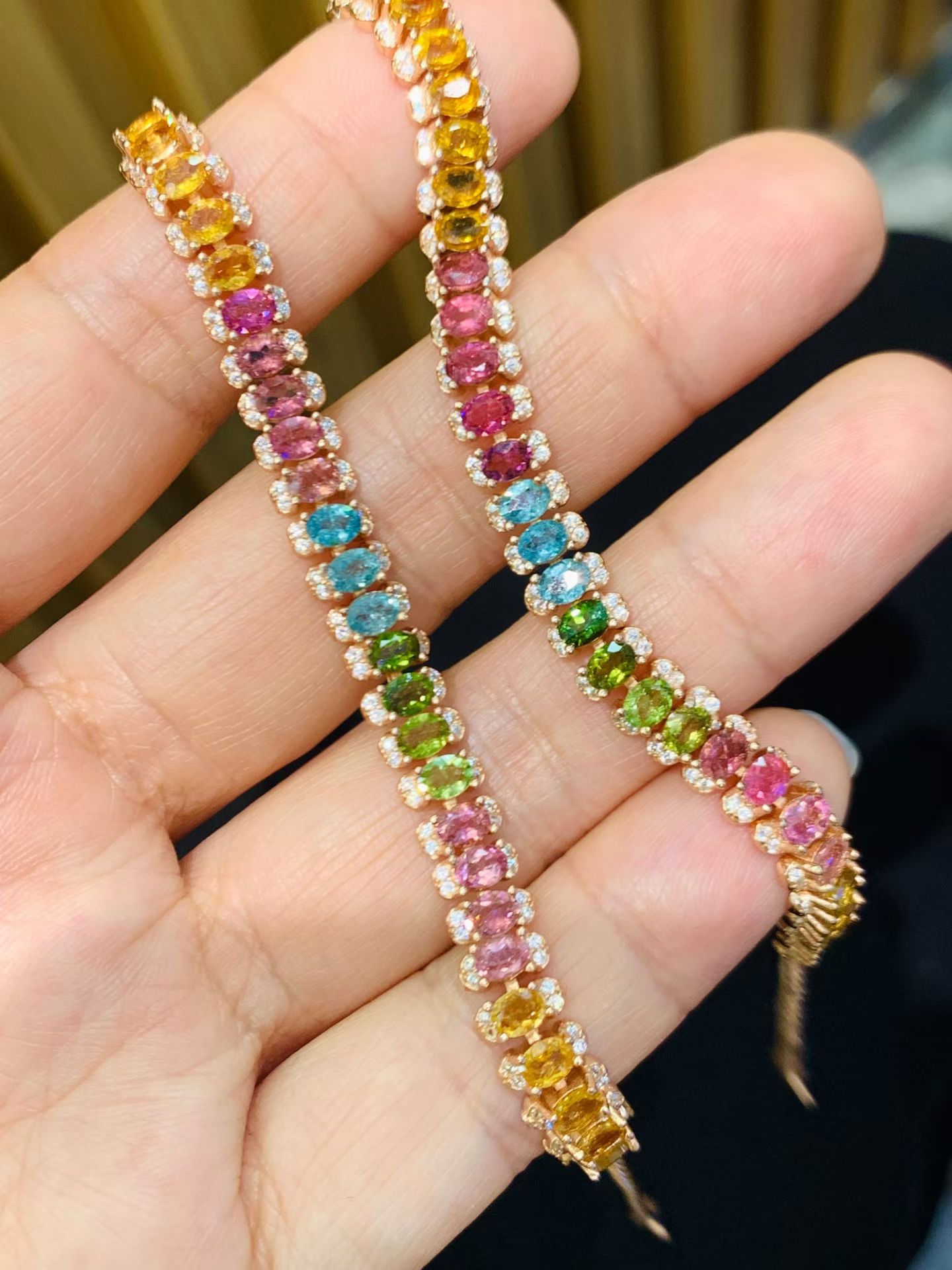 925 Silver Plated 18K Gold Nat - Ethnic Fashion Boutique 评论和价格