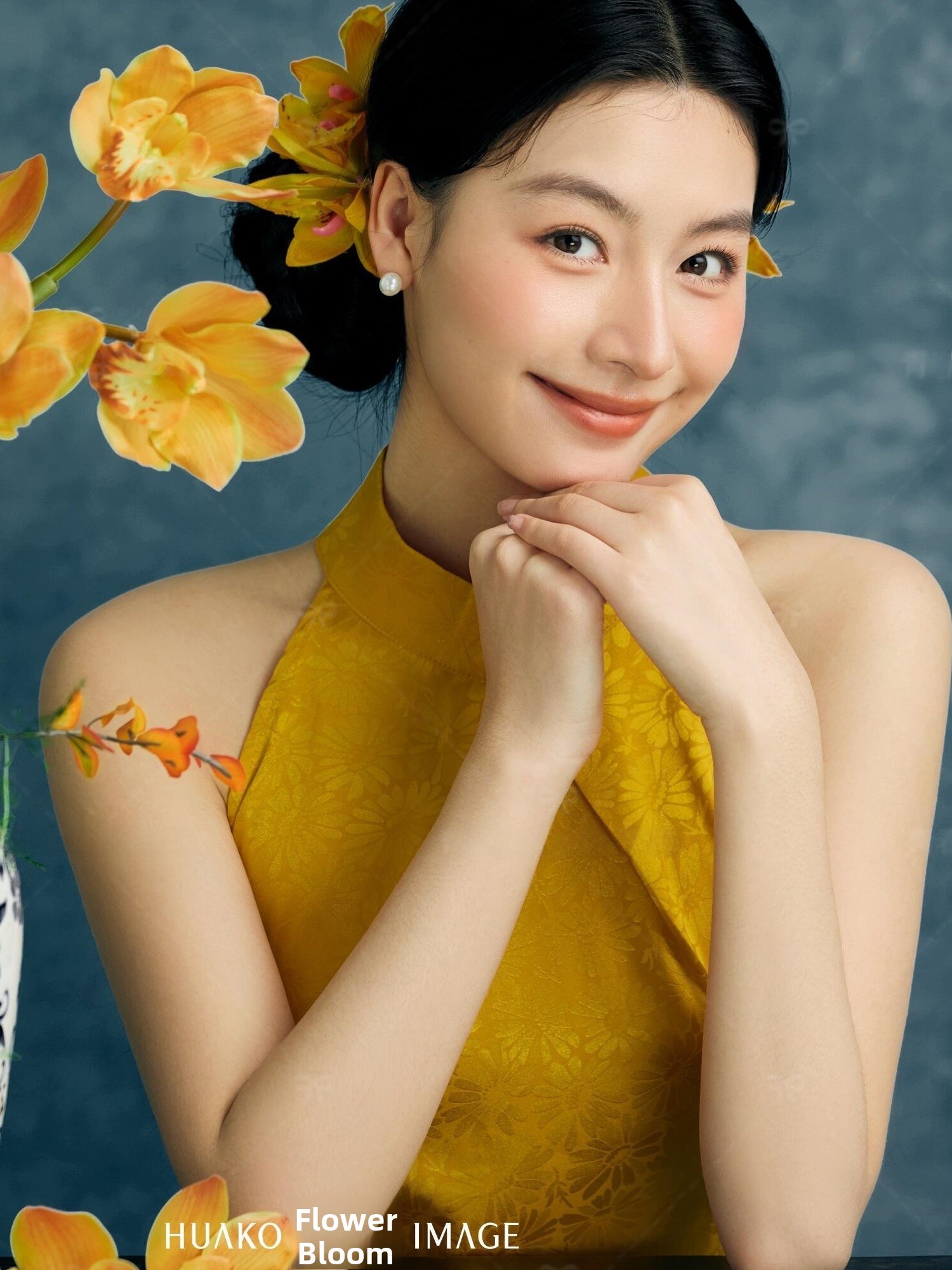 Yellow  Photography Costume Ch - Ethnic Fashion Shoot 评论和价格