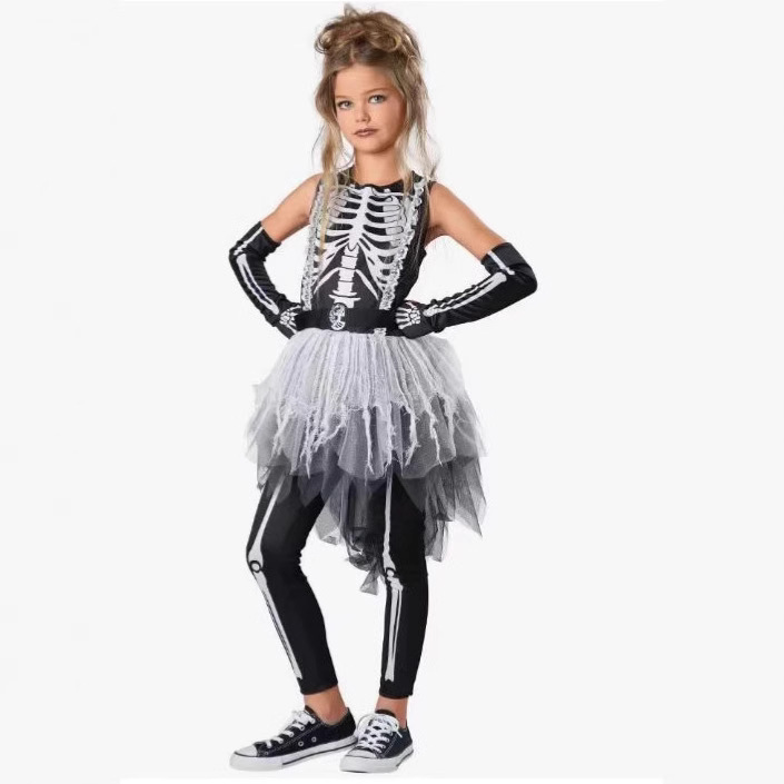 Halloween Little Girl Ghost Sk - Ethnic Fashion Trends 2026 评论和价格