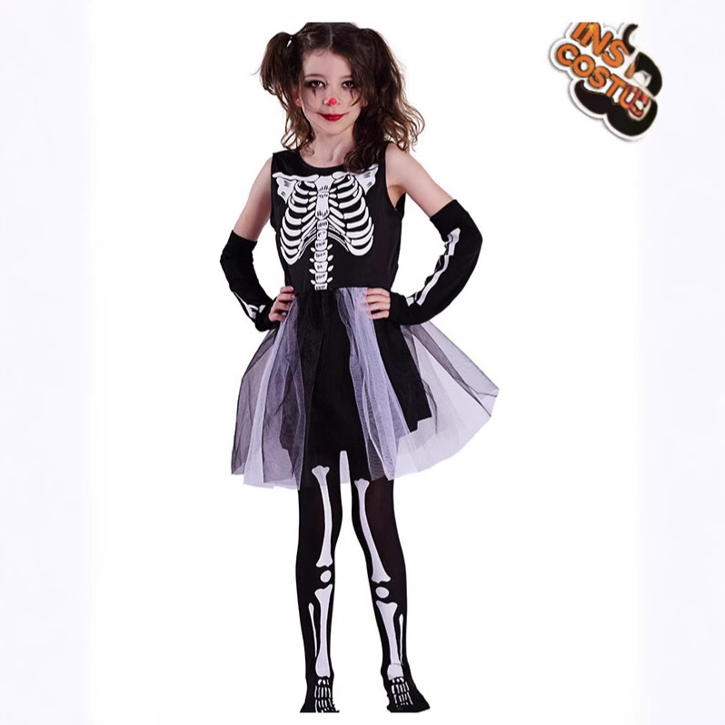 Halloween Little Girl Ghost Sk - Ethnic Fashion Trends 2026 评论和价格