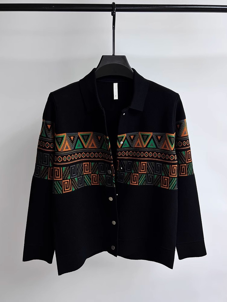 Fashionable Men's Knitted Card - Urban Ethnic Fashion 评论和价格