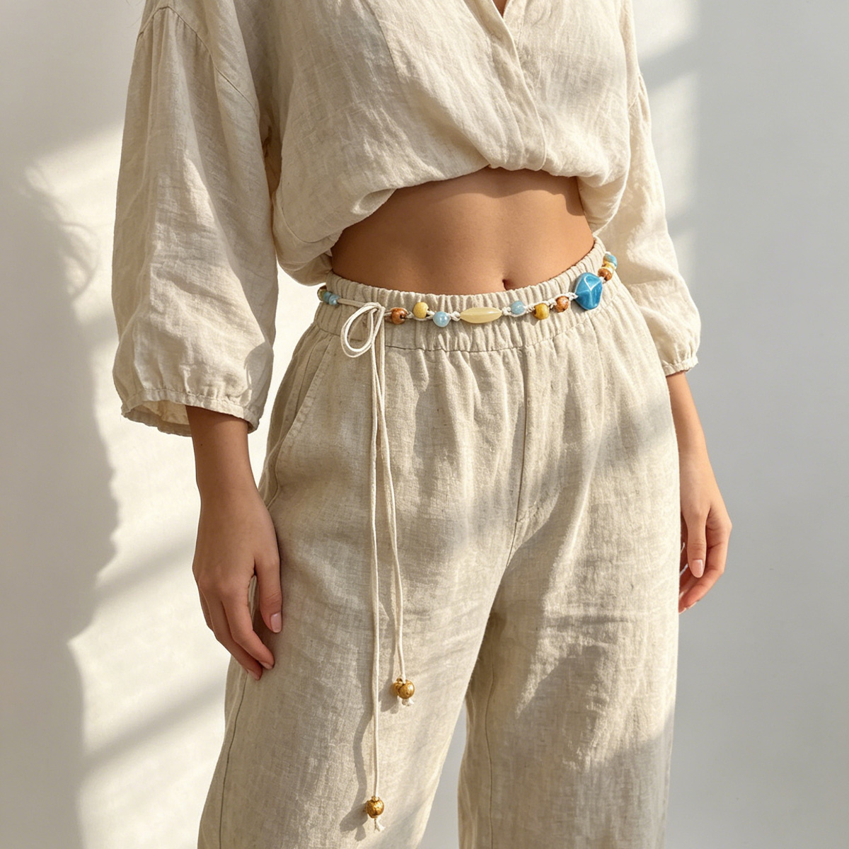 Bohème Ethnic Floral Waist Cha - Ethnic Fashion Trend 评论和价格