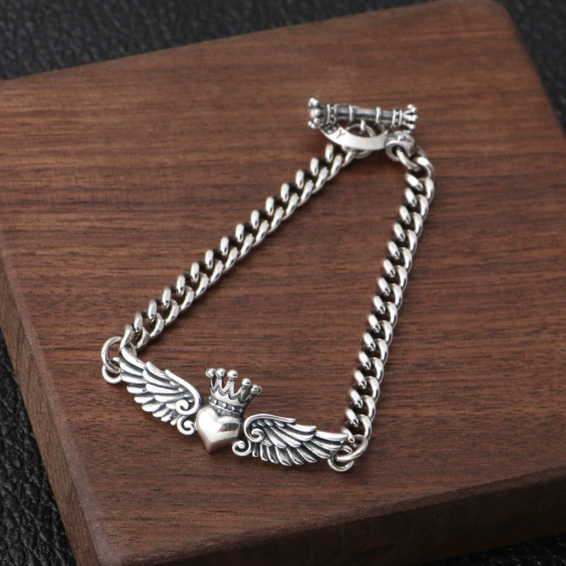 S925 sterling silver bracelet  - Ethnic Fashion Trend 评论和价格