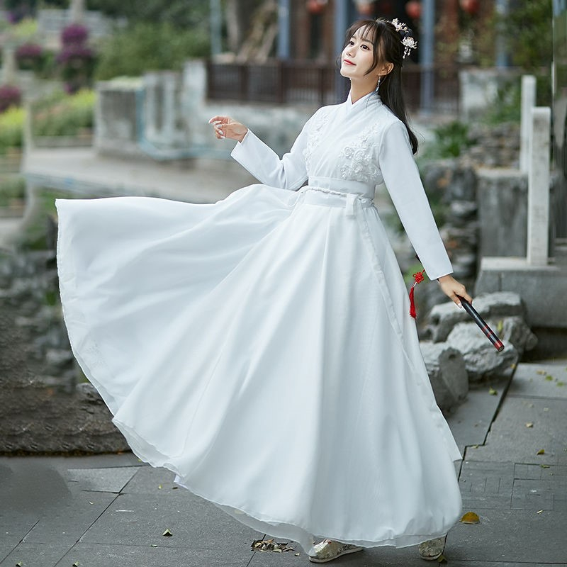 Modern Hanfu Woman Chinese Tra - Hanbok Modern Set 评论和价格