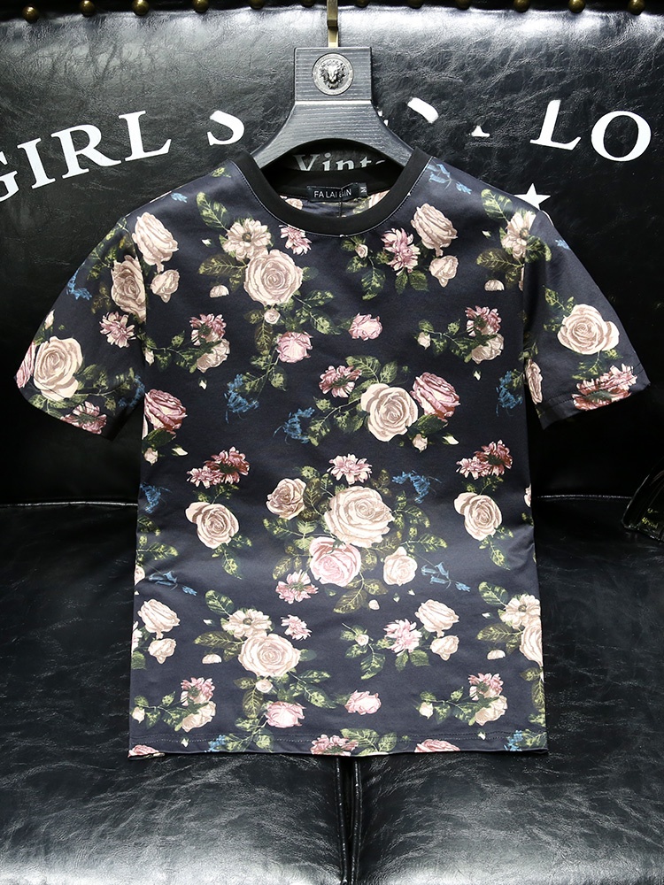 Fashionable Short Sleeve T-Shi - Urban Ethnic Fashion 评论和价格