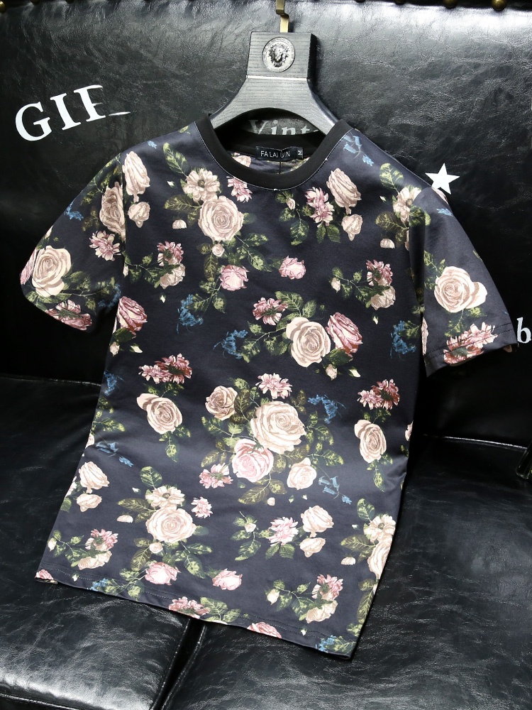 Fashionable Short Sleeve T-Shi - Urban Ethnic Fashion 评论和价格