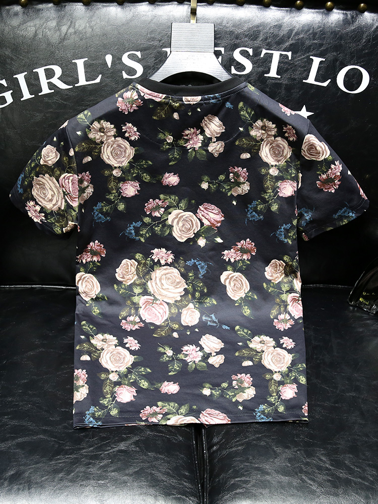 Fashionable Short Sleeve T-Shi - Urban Ethnic Fashion 评论和价格