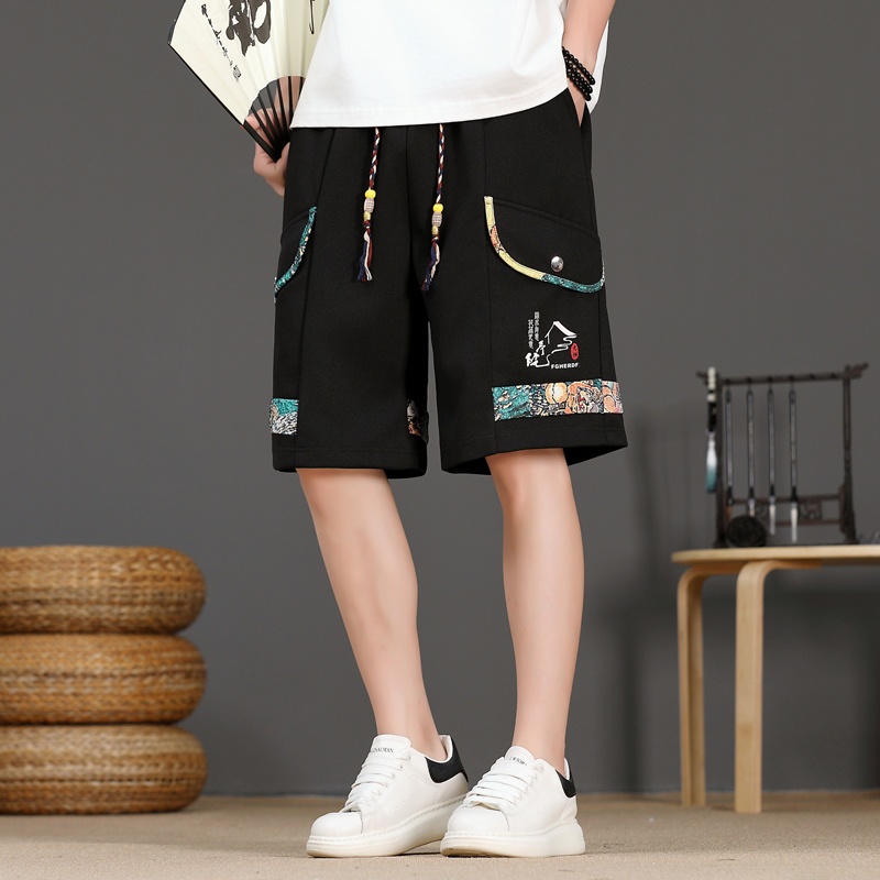 Ice Silk Men's Short Pants 202 - Urban Ethnic Fashion 评论和价格