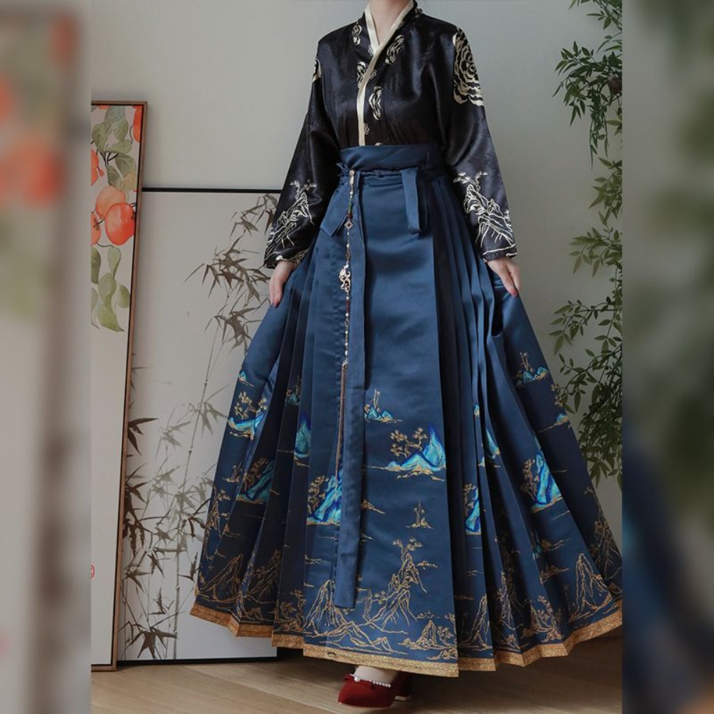 Original Ming Dynasty Hanfu Se - Hanbok Modern Set 评论和价格
