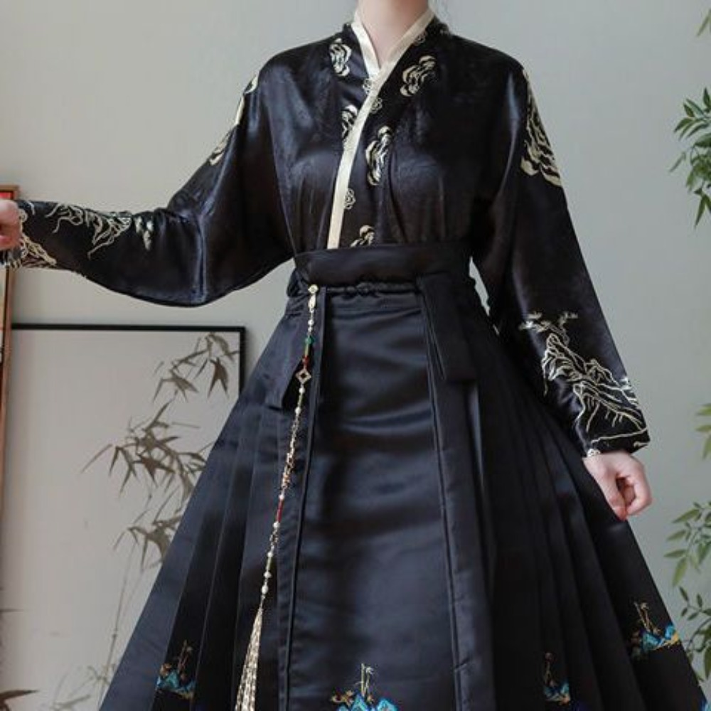 Original Ming Dynasty Hanfu Se - Hanbok Modern Set 评论和价格