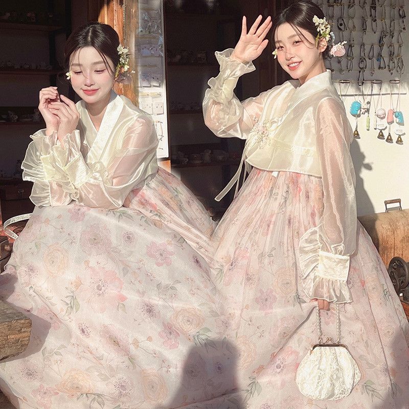 Women's Hanbok Korean Traditio - Hanbok Modern Set 评论和价格