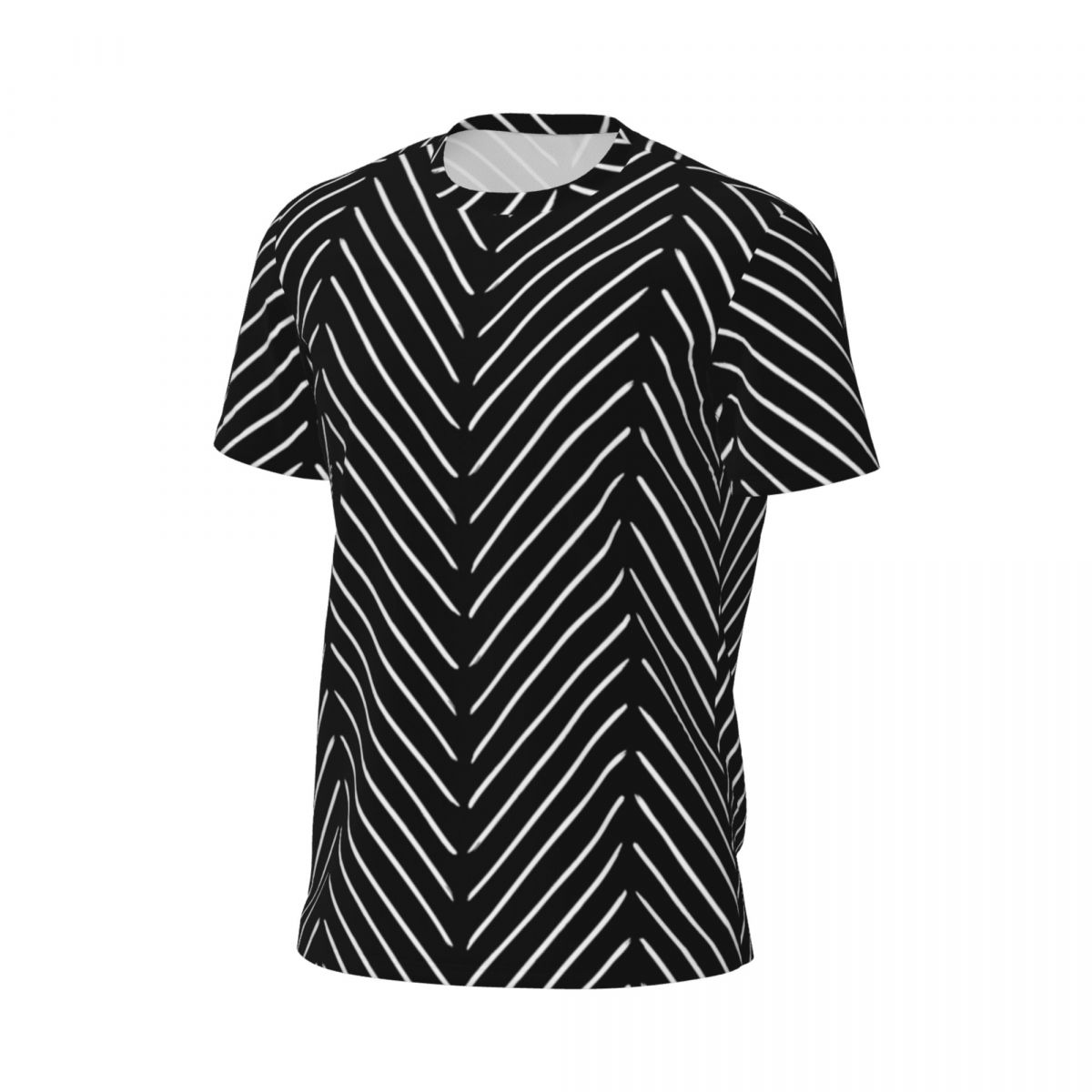 Sportswear T-Shirt Male Retro  - Mudcloth Print Top 评论和价格