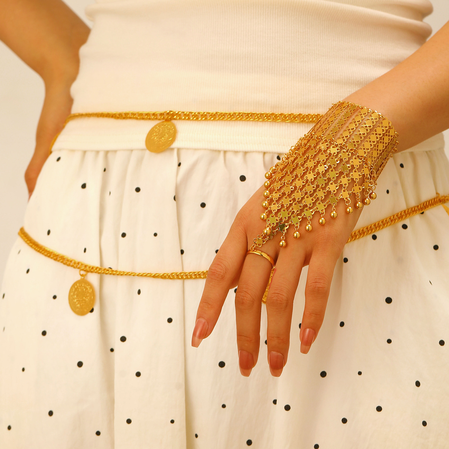 Ethnic Arabic Style Gold Color - Ethnic Fashion Trends 2026 评论和价格