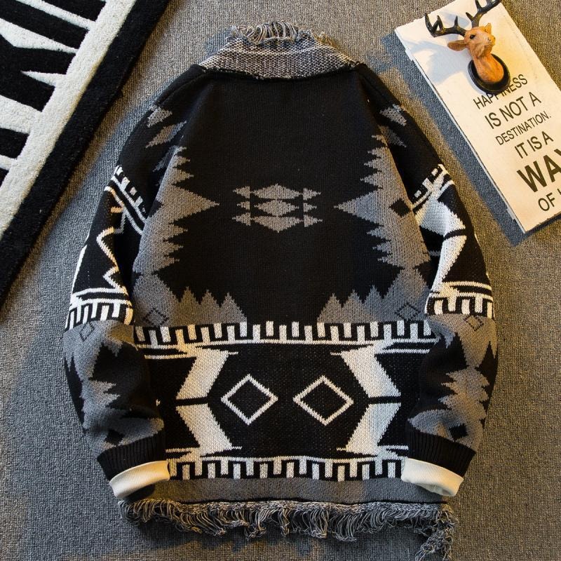 Men Fashion Trend Loose Laid-b - Men'S Ethnic Fashion Trends 评论和价格