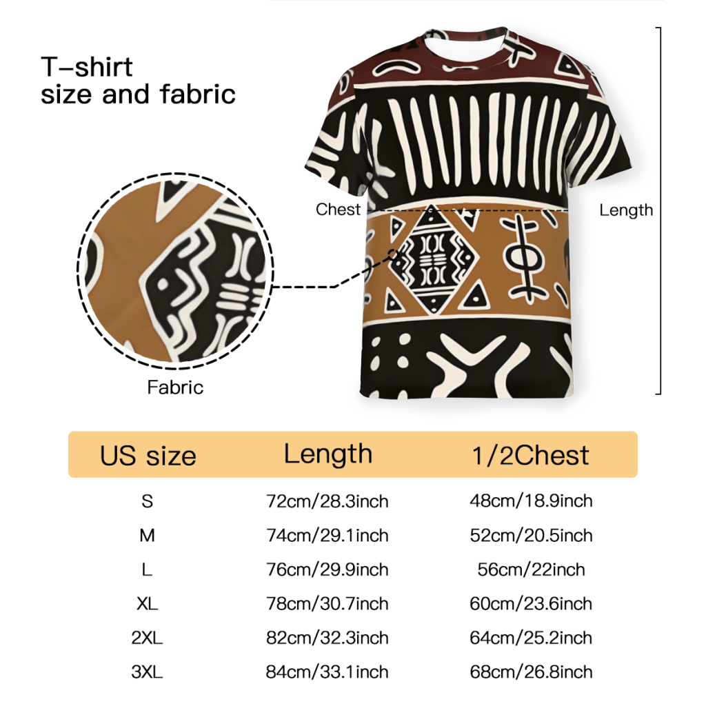 Mud Cloth with Elephants 3D Pr - Mudcloth Print Top 评论和价格