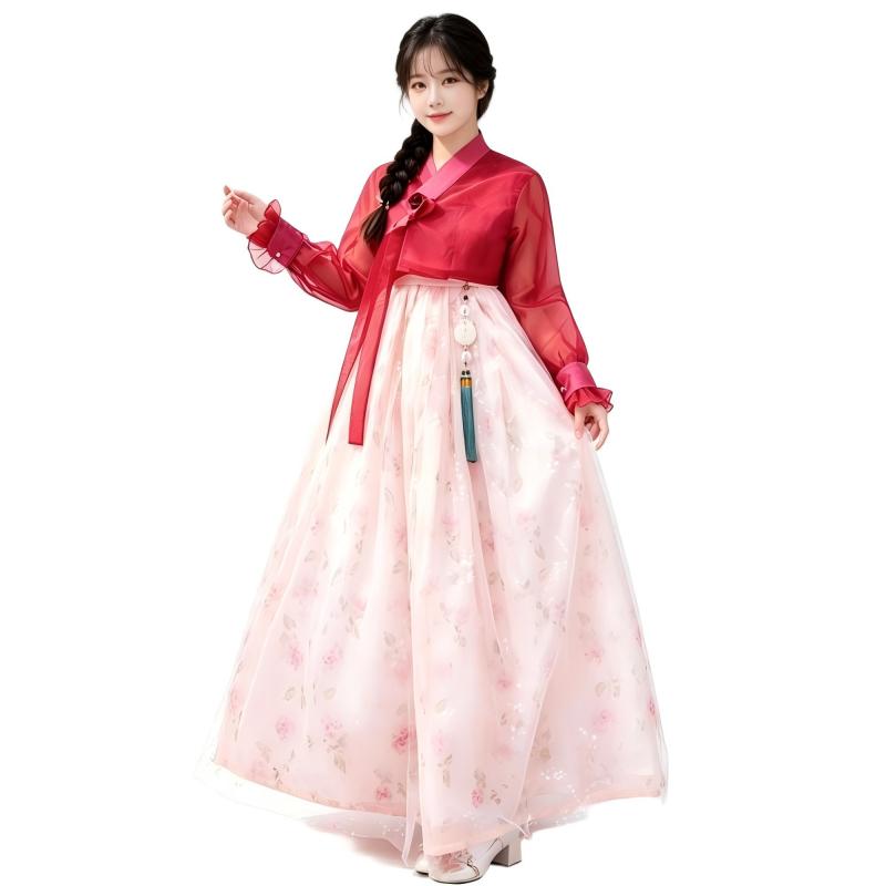 Women Modern Hanbok Korean Tra - Hanbok Modern Set 评论和价格