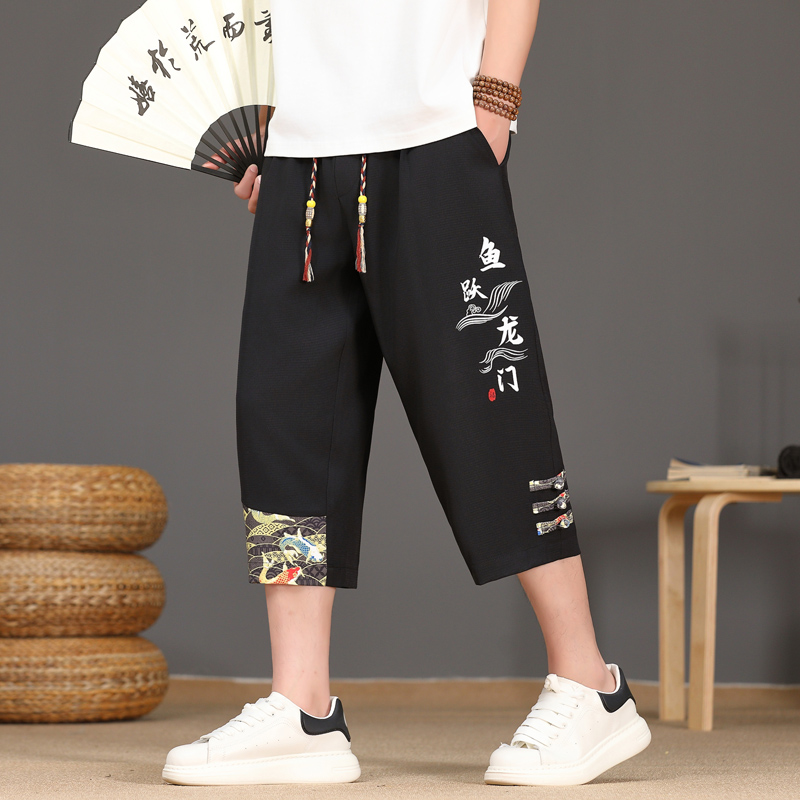 Men's Summer Ice Silk Thin Cas - Urban Ethnic Fashion 评论和价格