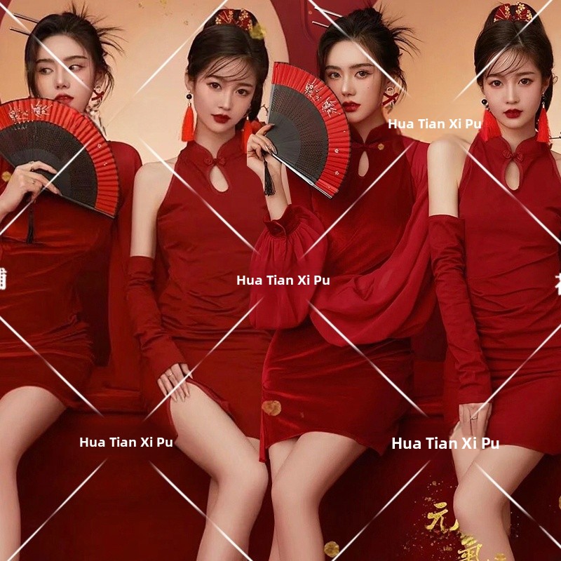 New Year Vintage  Photography  - Ethnic Fashion Trend 评论和价格